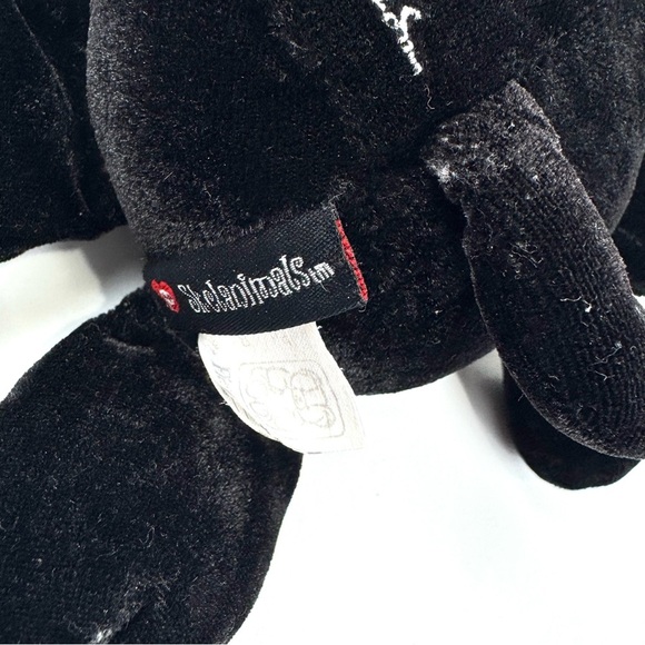 Skelanimals Jack The Rabbit Plush Stuffed Animal Fiesta Collectors Emo Goth 12” - Picture 6 of 8